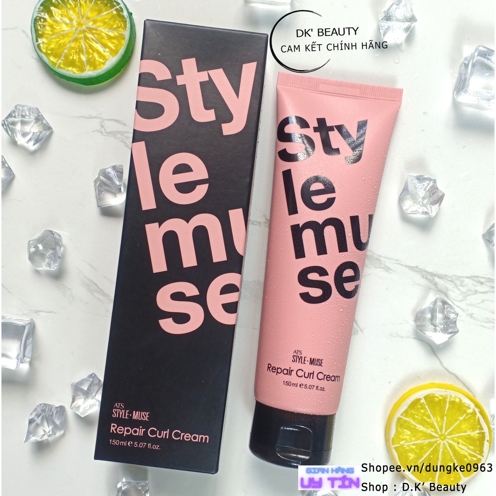 Kem Tạo Kiểu Giữ Lọn Xoăn ATS -  Stylemuse Repair Curl Cream