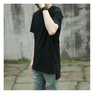 Áo longtee vạt sole form Unisex Đen