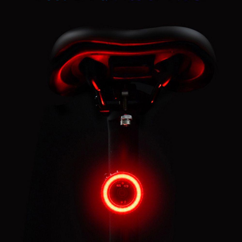 1 Đèn Đuôi Xe Đạp Leo Núi MMLUCK Thông Minh Kèm Sạc USB Chất Lượng Cao