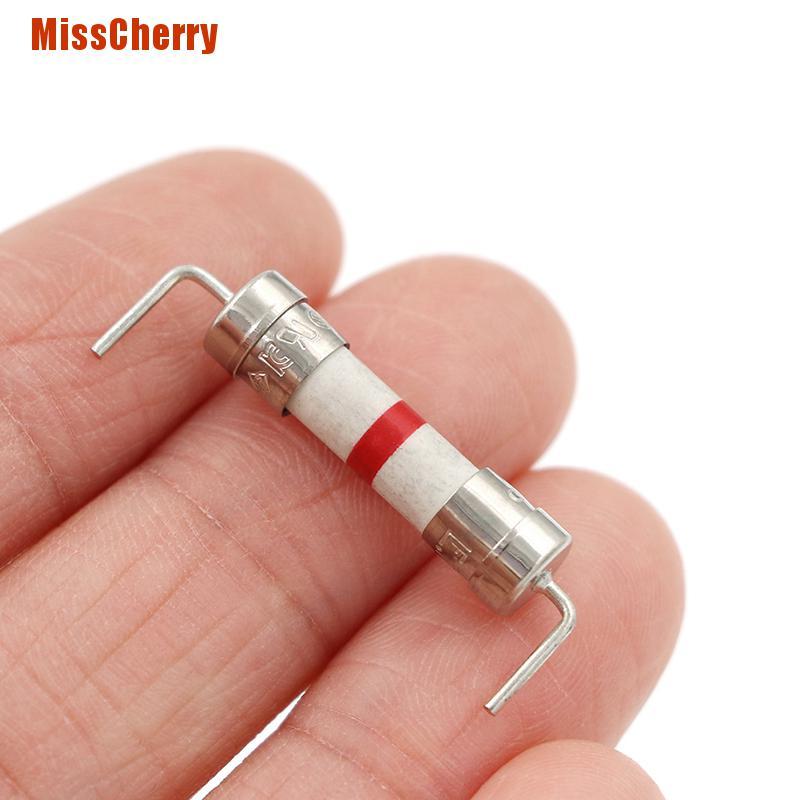 Bộ 5 Cầu Chì Gốm 8a 250v Chất Lượng Cao