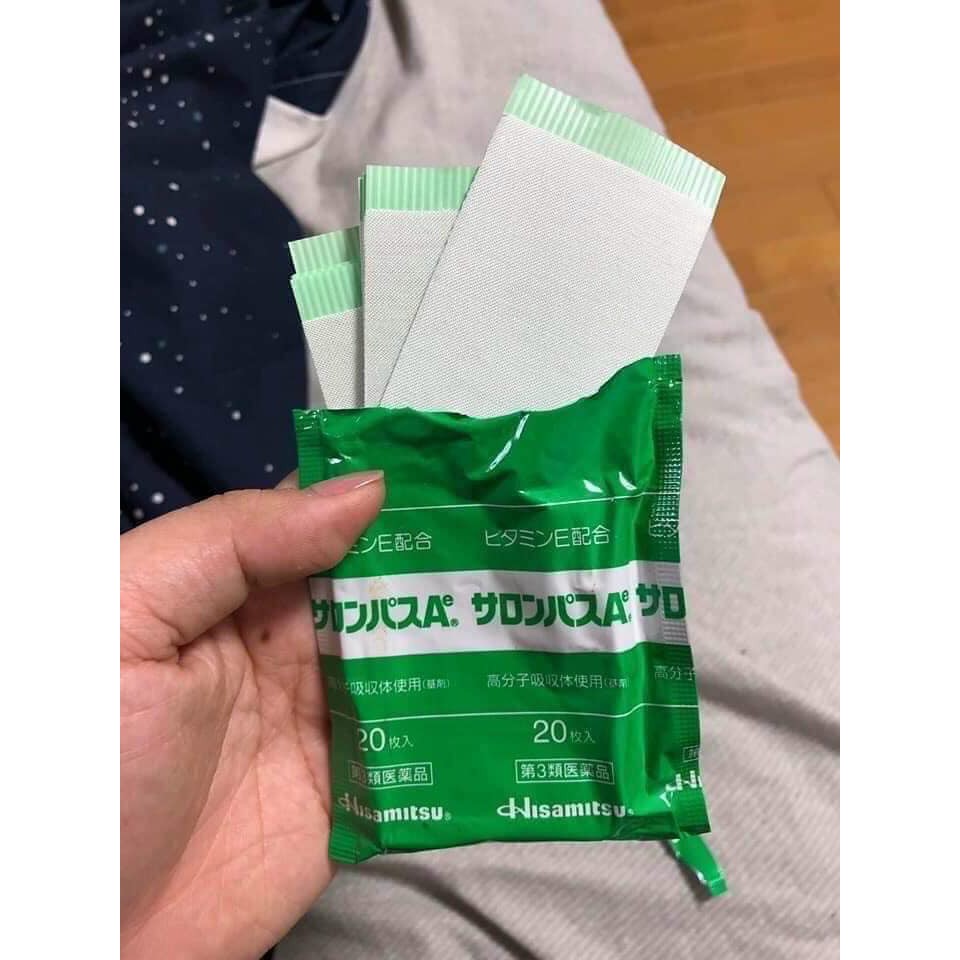 Miếng Dán Salonpas Giảm Đau Nhức Nhật Bản - 140 Miếng