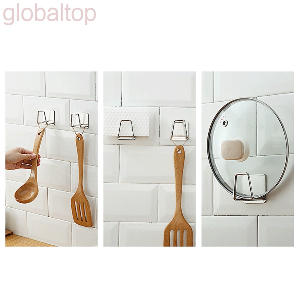 Giá để miếng bọt biển rửa chén bằng thép không gỉ tiện dụng cho nhà bếp