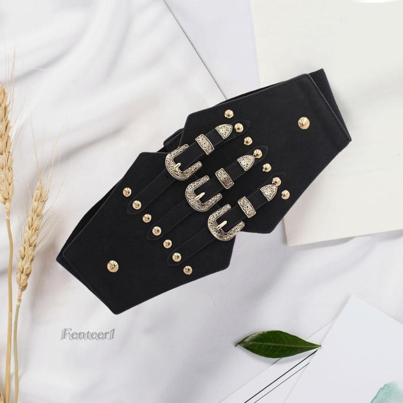 Thắt lưng khóa hợp kim mạ vàng thời trang cho nữ