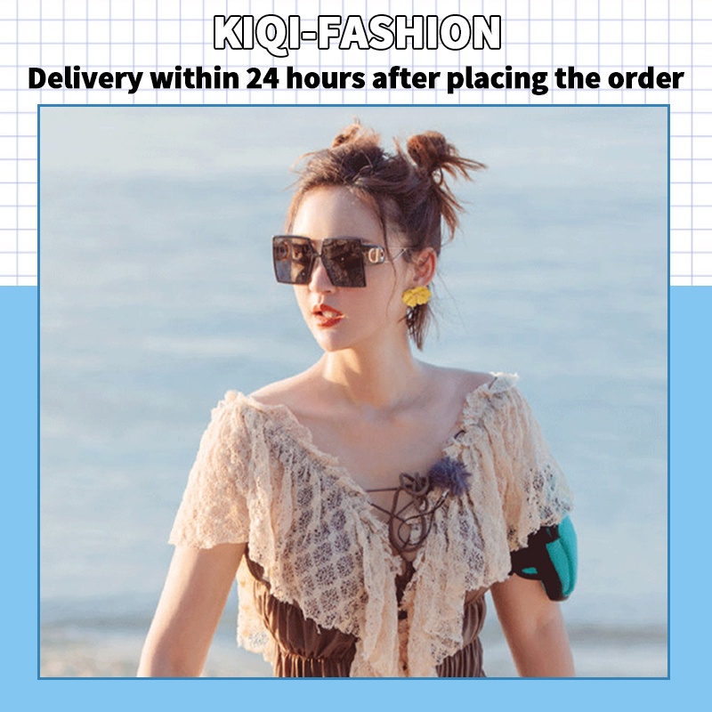 Kính Mát Chống Tia UV Phong Cách Retro Thời Trang Mới Cho Nữ