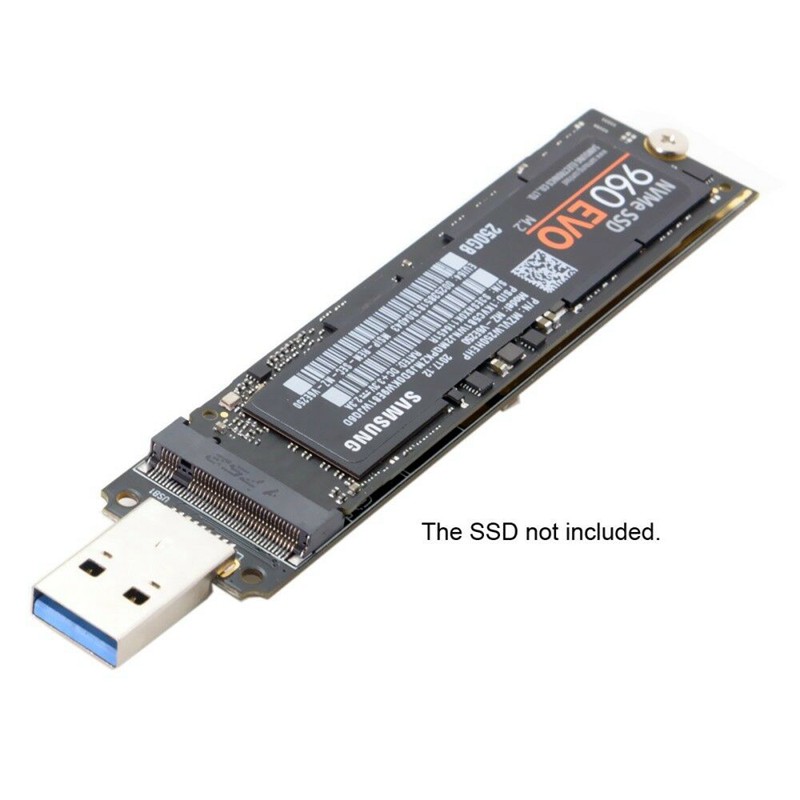 Bộ Chuyển Đổi M.2 Nvme Ssd Sang Usb M.2 Ssd Sang Type A Card, Hỗ Trợ Windows Xp 7 8 10, Mac Os