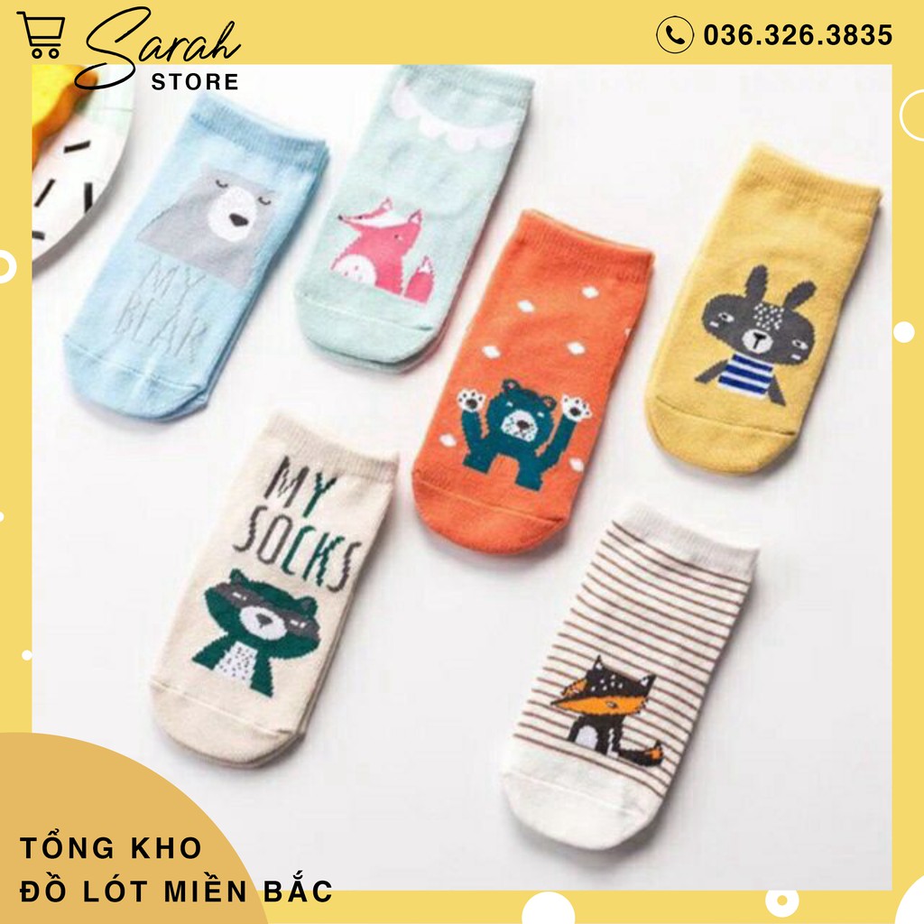 Tất len cổ cao pony kid chống trượt cho bé trai / bé gái 1 đôi