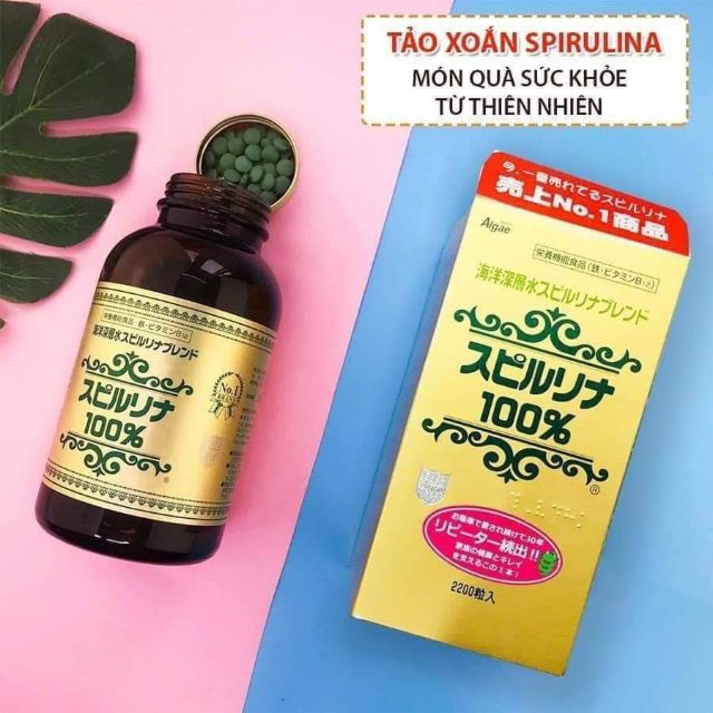 VIÊN TẢO XOẮN NHẬT BẢN