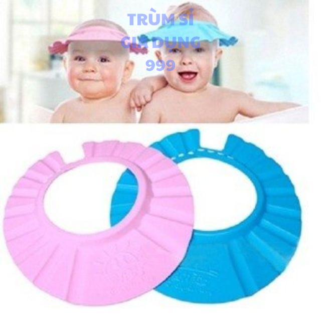 nón mũ gội đầu chắn nước cho bé