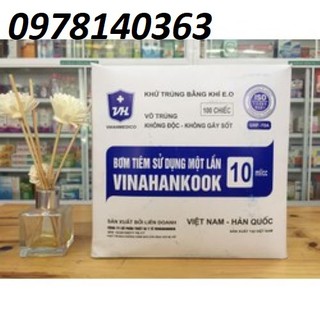 Bơm tiêm 10ml Vinahankook- hộp 100c