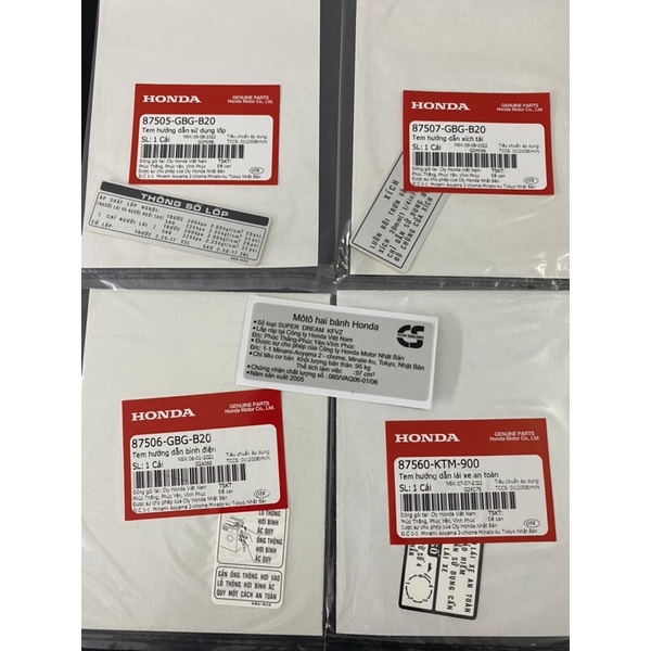 Thông số dream việt