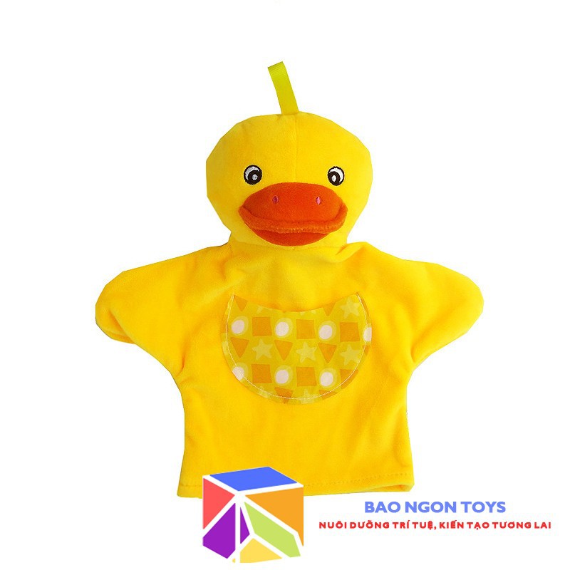 GĂNG TAY VẢI ĐỘNG VẬT MÚA RỐI KỂ CHUYỂN CHO BÉ - BAO NGON TOYS -DV10