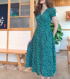 Đầm maxi hoa