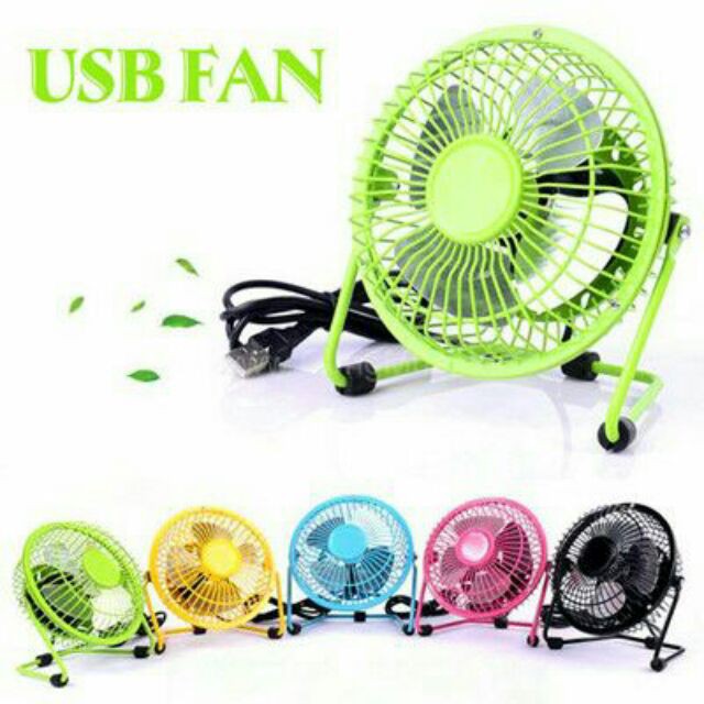 Quạt usb lồng sắt 819 loại lớn 6inch Loại tốt Mnice