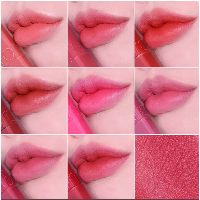 Son Kem Romand Blur Fudge Tint 5g Siêu Lì, Lên Màu Chuẩn, Mịn Môi