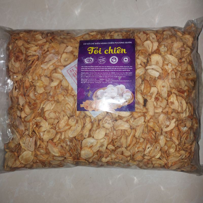 TỎI PHI THÁI LÁT ĐÓNG TÚI 1KG