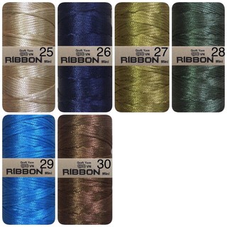 sợi ribbon móc túi xách