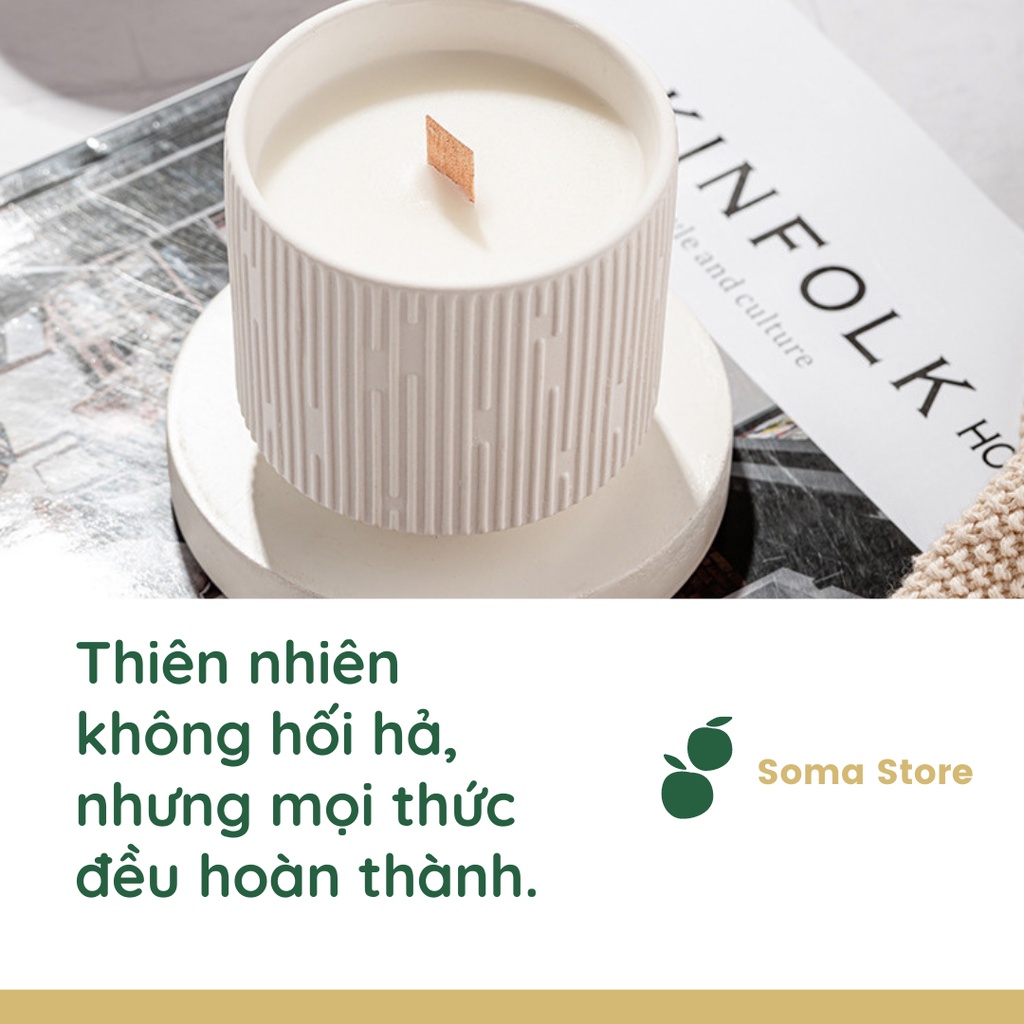 Nến Thơm Phòng Thiên Nhiên Candle Cup Không Khói Sáp Thơm Thư Giãn NEN16