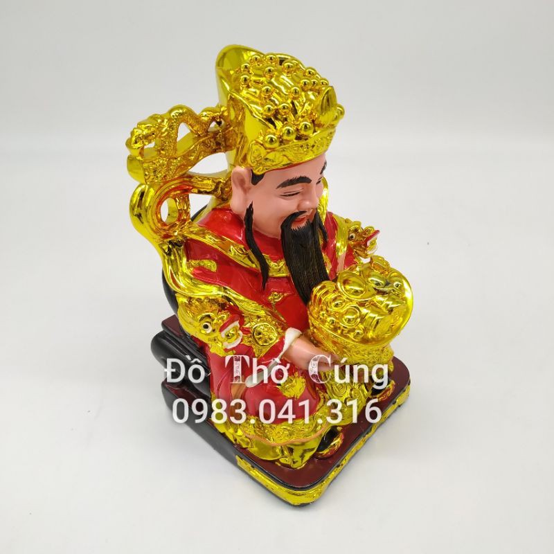 Quan phát lộc thần tiên bàn thờ thần tài.