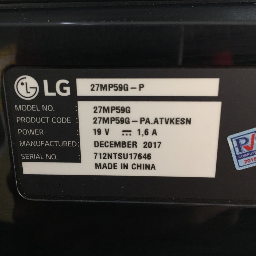LCD LG 27MP59 IPS 75Hz (27")