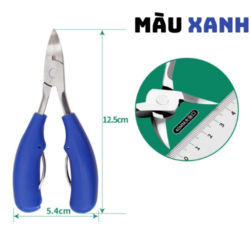 Kìm cắt răng heo 3 màu INOX 304 DN22