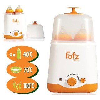 Máy hâm sữa 2 bình cổ rộng- Thế hệ mới