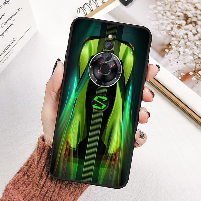 Ốp Điện Thoại Mềm Chống Rơi Hình Cá Mập Thế Hệ Thứ Hai Cho millet black shark helo