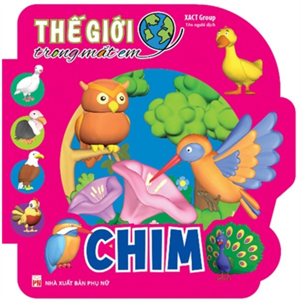 Sách - Thế Giới Trong Mắt Em - Chim