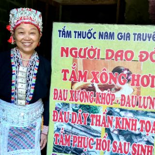 1kg LÁ THUỐC TẮM SAU SINH NGƯỜI DAO ĐỎ BÀ HÙNG
