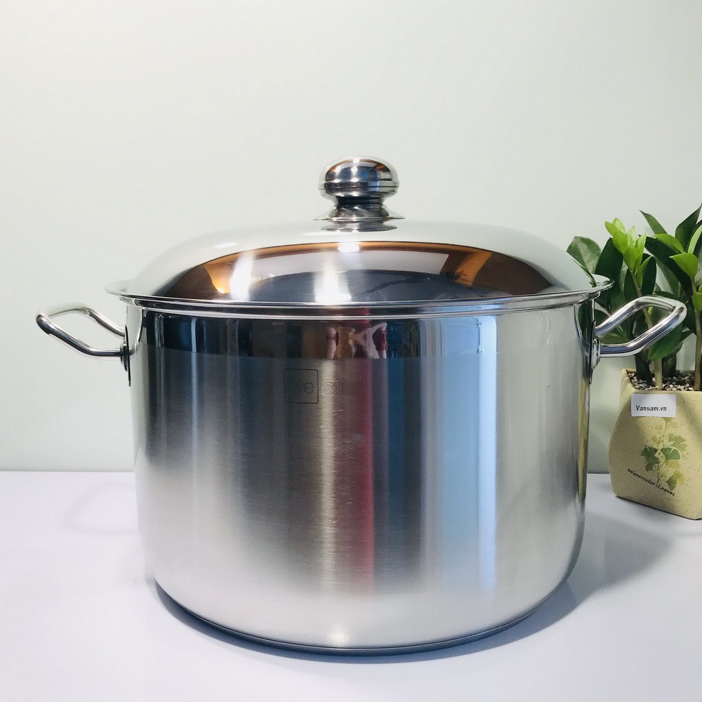 Nồi INox Fivestar 3 đáy 36cm