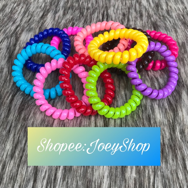 10 Cột Tóc Lò Xo