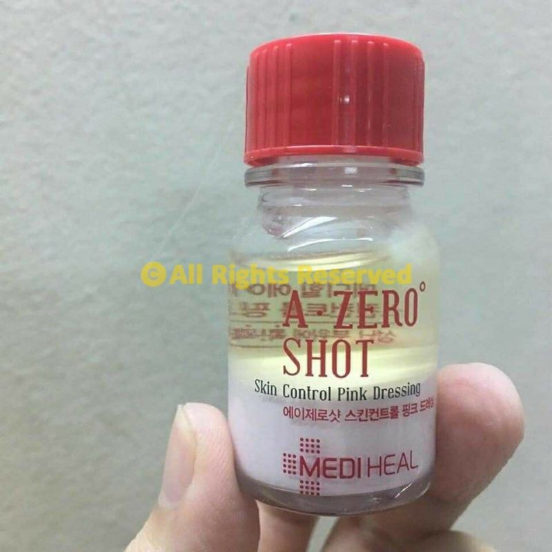 (XẢ KHO) (Date 08-2022) Dung dịch chấm mụn Mediheal A-Zero Shot Skin Control Pink Dressing