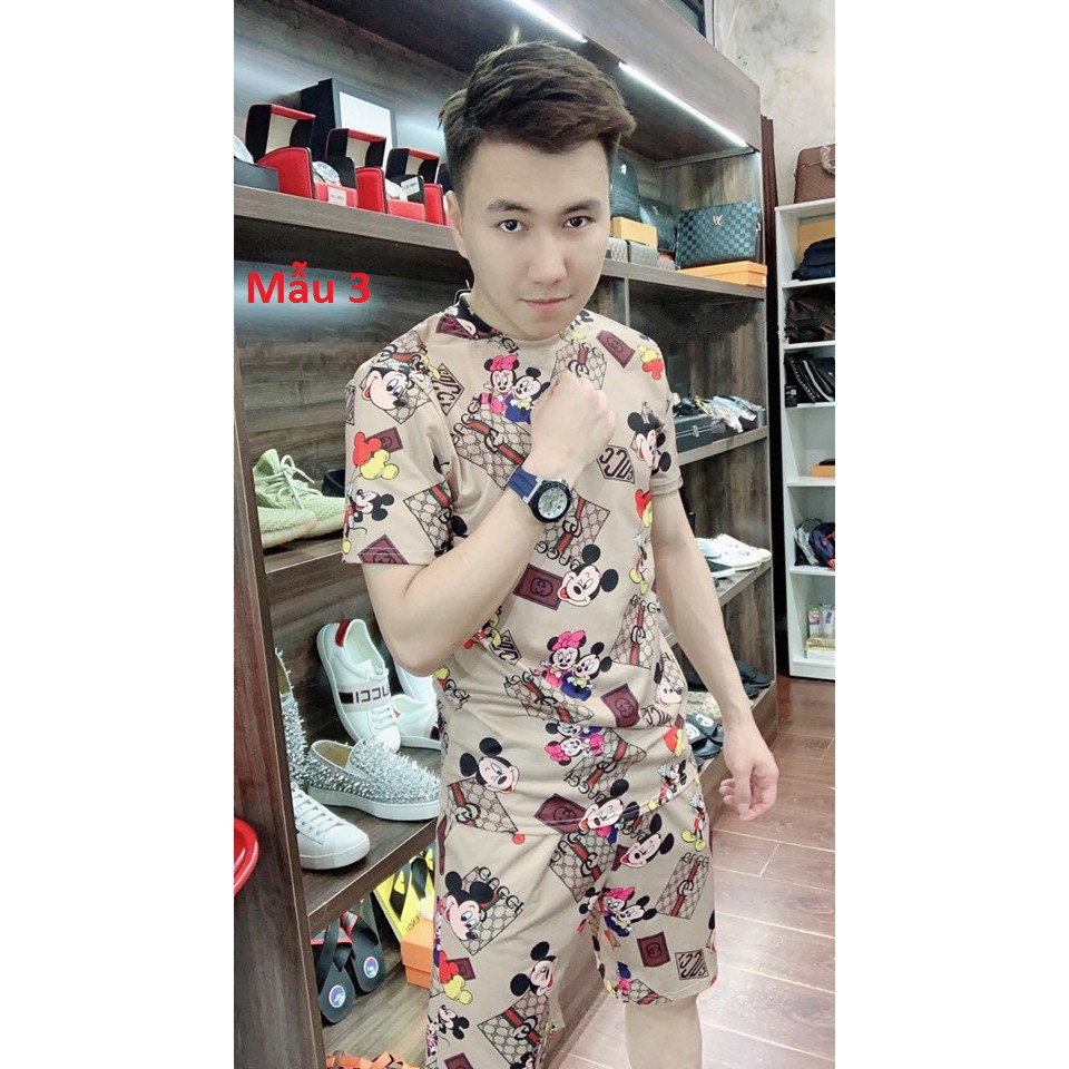 Bộ Đồ Mặc Nhà Mùa Hè Cotton, Bộ Quần Áo Phông Nam Cực Đẹp Cực Mát | BigBuy360 - bigbuy360.vn
