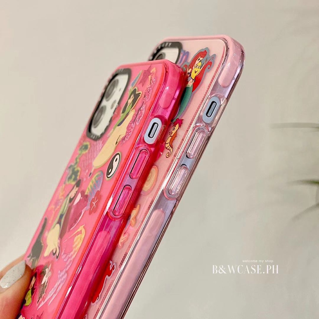 Dễ Thương Ốp Điện Thoại Mềm Chống Sốc Màu Neon Dạ Quang In Hình Công Chúa Cho Iphone 12 11 Pro Max Xr Ix Xs Max 6 6s 7 8 Plus
