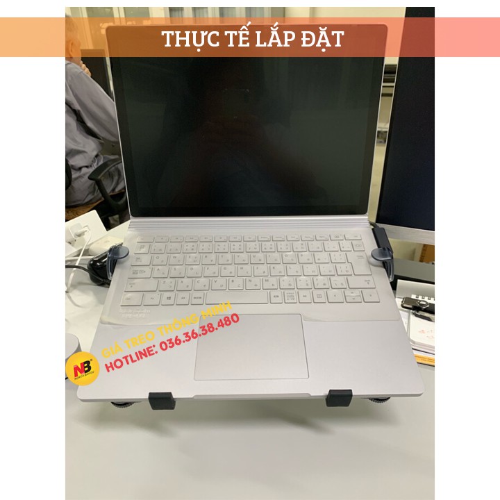 Giá Treo Đỡ Laptop 10 - 15 Inch / Máy Tính Bảng 9 - 10 Inch / Hợp Kim Nhôm Cao Cấp Model: OA 1S
