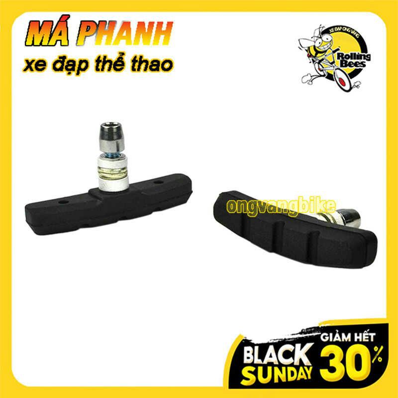 Cặp má phanh cơ xe đạp Leo núi - gôm xe đạp leo núi Siêu Bền
