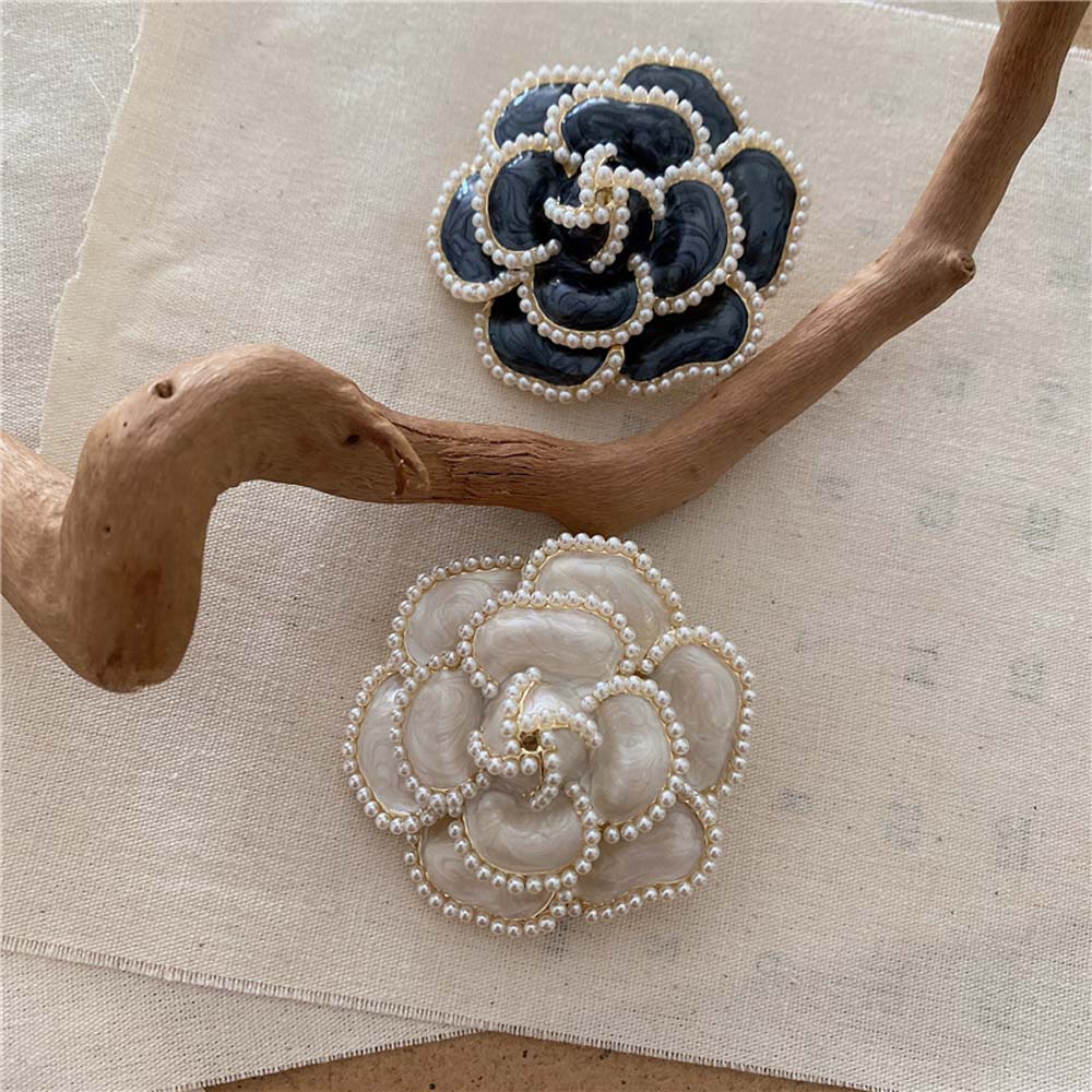 Ghim Cài Áo Hình Hoa Đính Ngọc Trai Giả Thời Trang Cho Nữ
