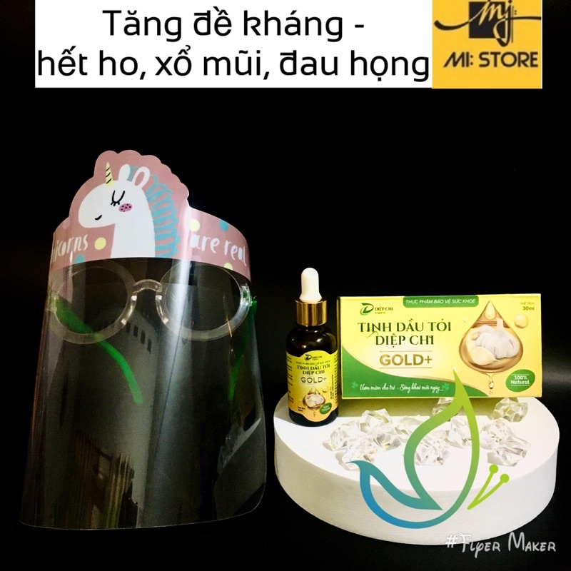 Dầu tỏi diệp chi gold + tăng đề kháng - hết ho, xổ mũi, đau họng