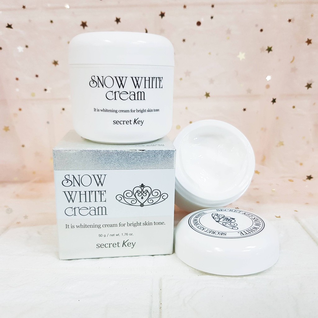 Kem Dưỡng Trắng Da Secret Key Snow White Cream