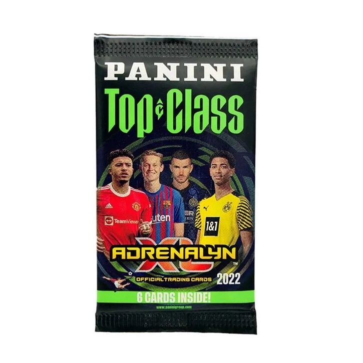 ( Tặng 1 LE khi mua 8 packs) Pack lẻ Panini Top Class ( 6 thẻ).