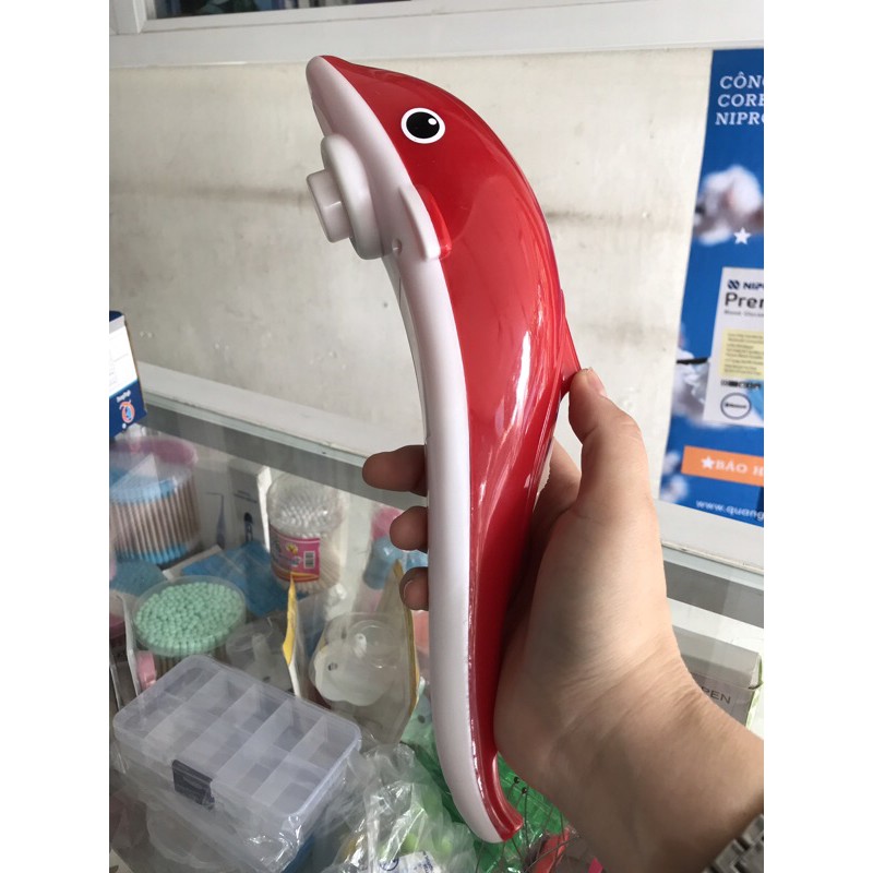 Máy massage cá heo dùng pin