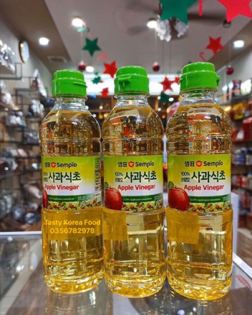 Giấm táo Sempio 500ml/chai