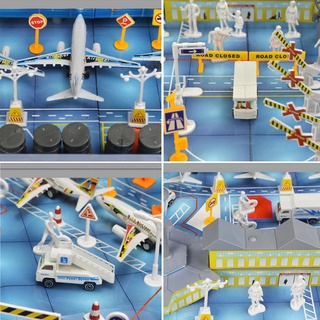 Bộ Đồ Chơi Lắp Ráp Sân Bay Độc Đáo