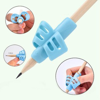 Hỗ trợ cầm bút cho bé - Dụng cụ xỏ ngón silicon chỉnh tư thế cầm bút cho bé - Soleil Home