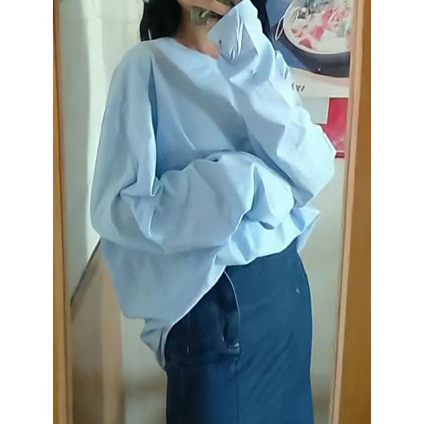 Áo phông Nelly trơn tay dài HEYBIG 🎏