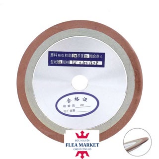 Đá mài hợp kim chuyên mài lưỡi cưa 100mm 125mm 150mm ( tặng kèm trục thu cốt )