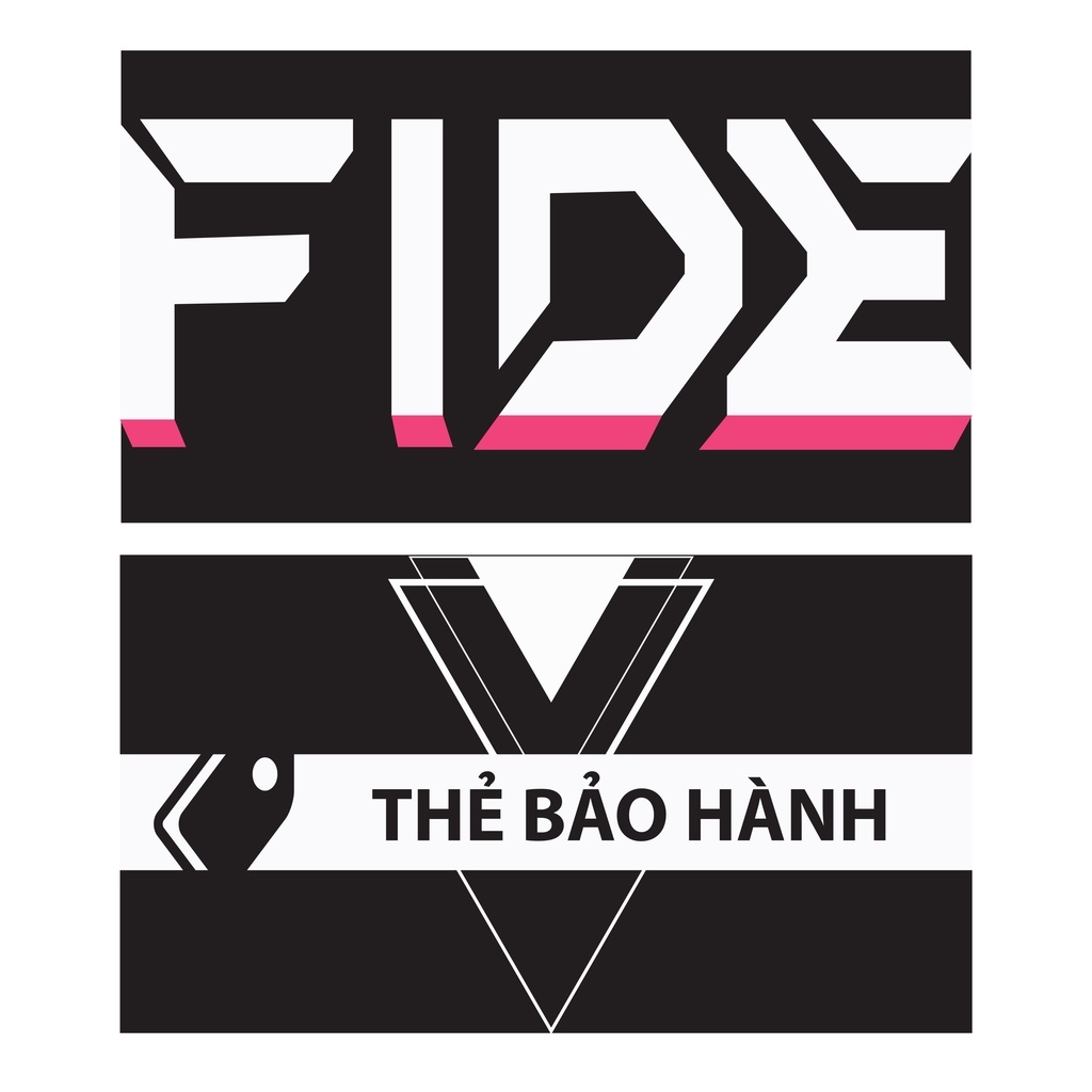 Bộ Tag FIDE OFFICIAL kèm giấy thơm thẻ bảo hành byeu