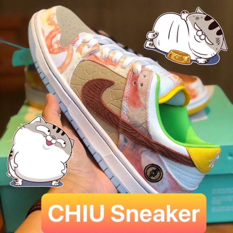 [ CHIU Sneaker ] Giày Sneaker Sb dunk Ẩm thực đường phố phiên bản cao cấp giày thể thao trượt ván Sb cổ thấp