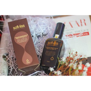 Tinh dầu dưỡng tóc Argan Soft Liss 125ml ( mãu tròn) "