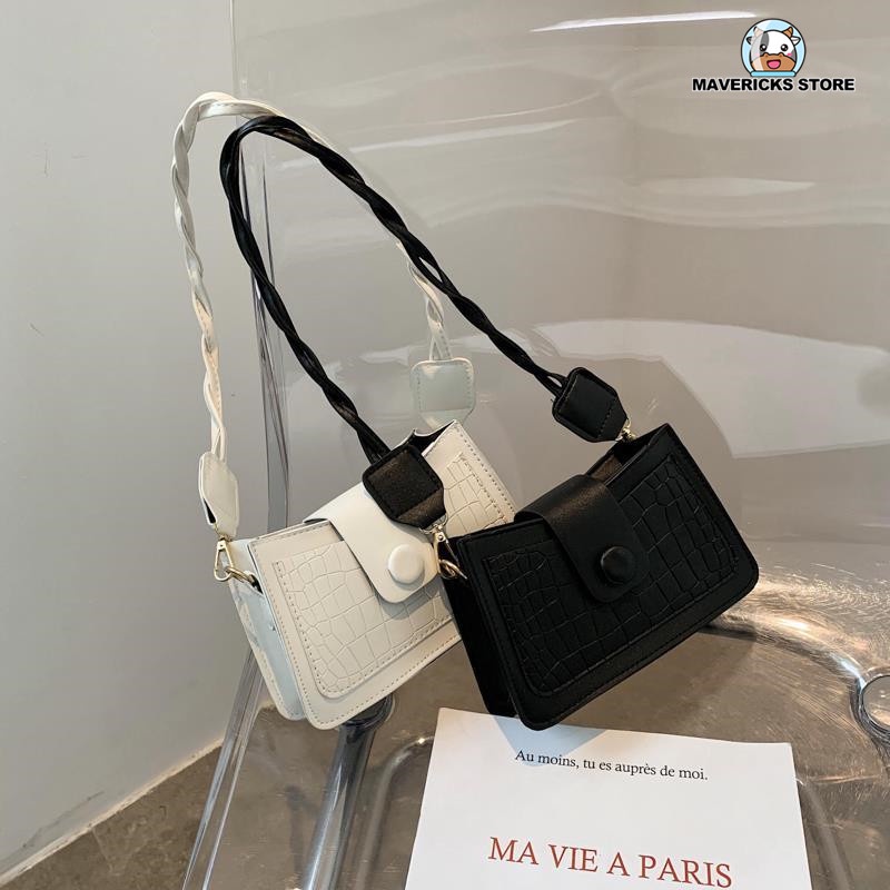 Túi đeo vai hình vuông thời trang mới năm 2021