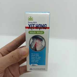 DUNG DỊCH XỊT HỌNG NHẤT NHẤT